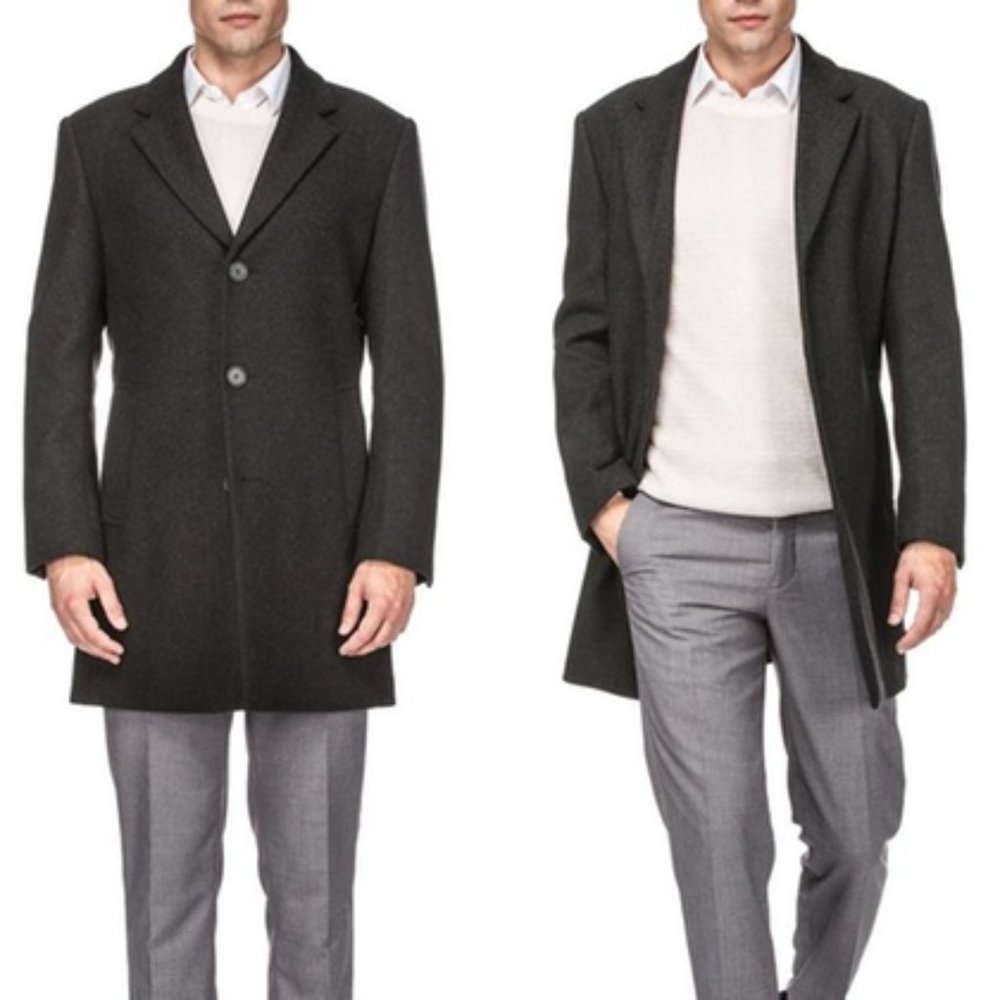 Braveman Wool Blend Coat With Jacket
